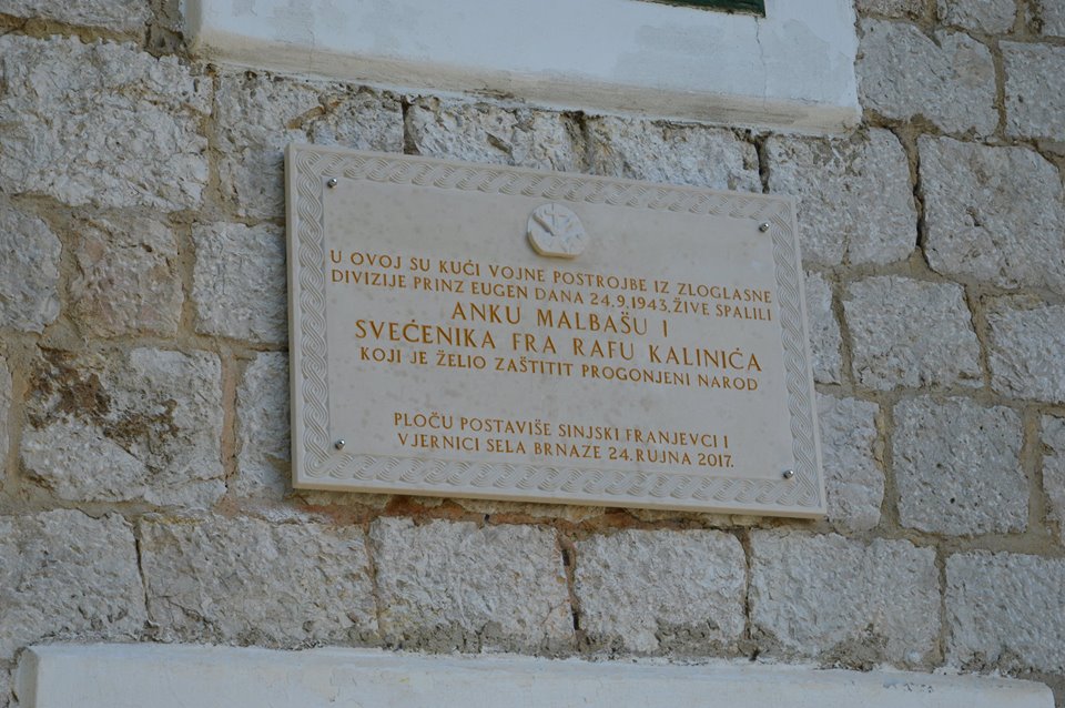 spomen ploca rafo brnaze kuca